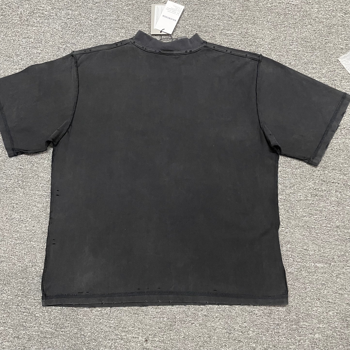 Balenciaga Logo Patch Inside-Out T-Shirt