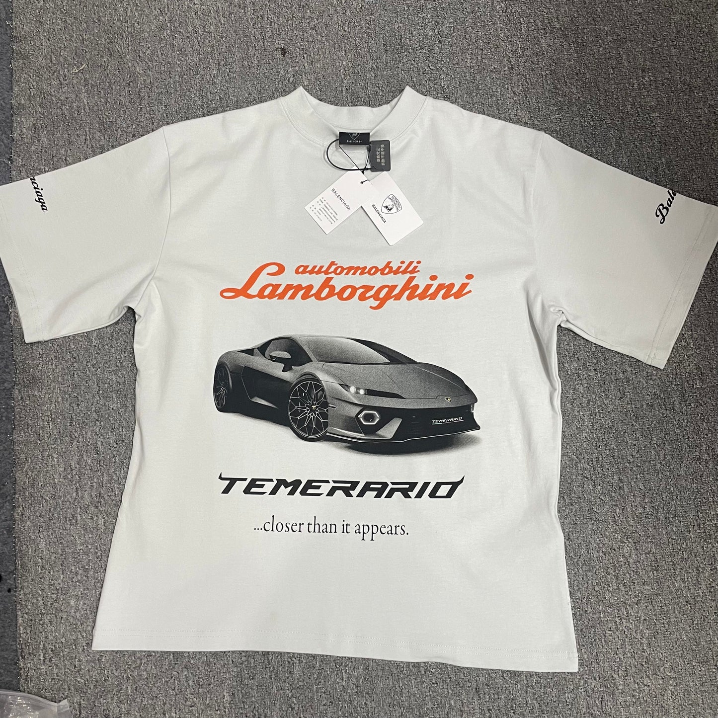 Balenciaga x Automobili Lamborghini Boxy T-Shirt