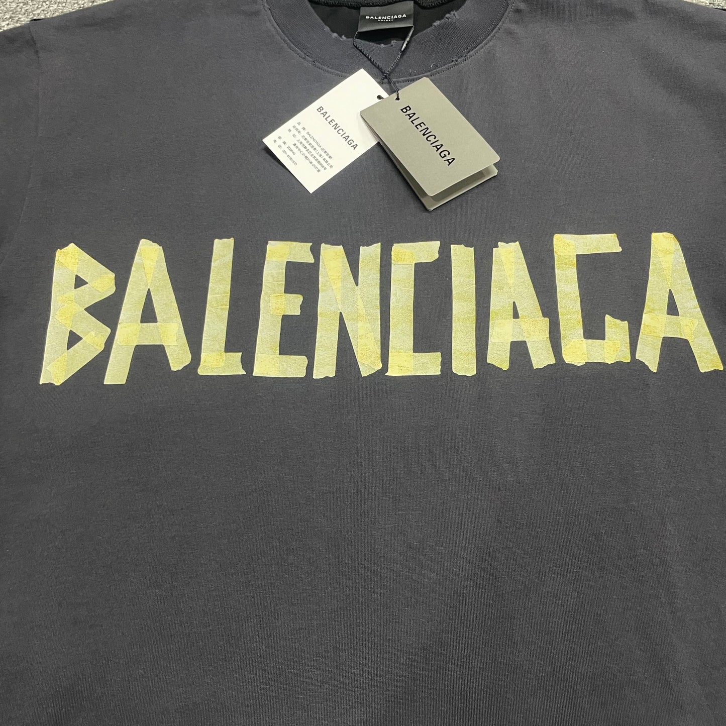 Balenciaga Tape Type Medium Fit T-Shirt