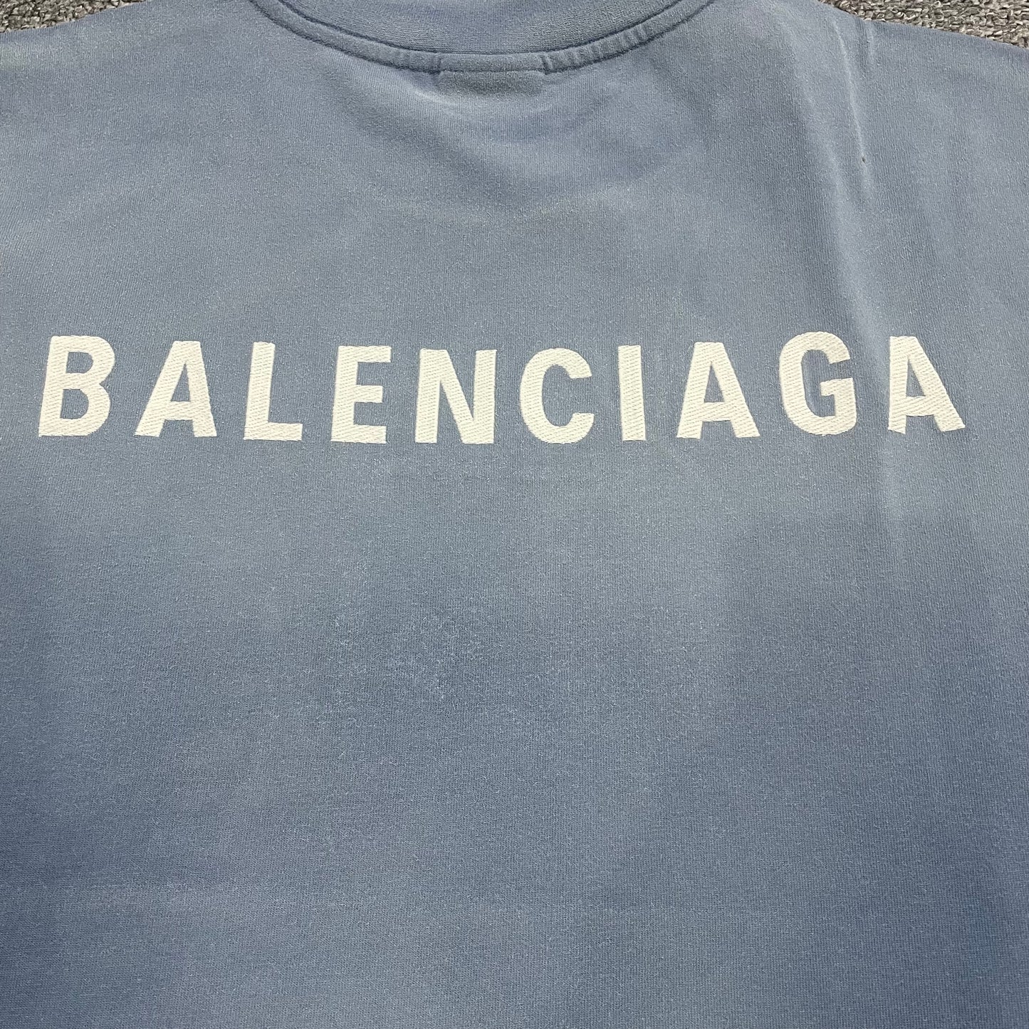 Balenciaga Back Embroidered Logo T-Shirt
