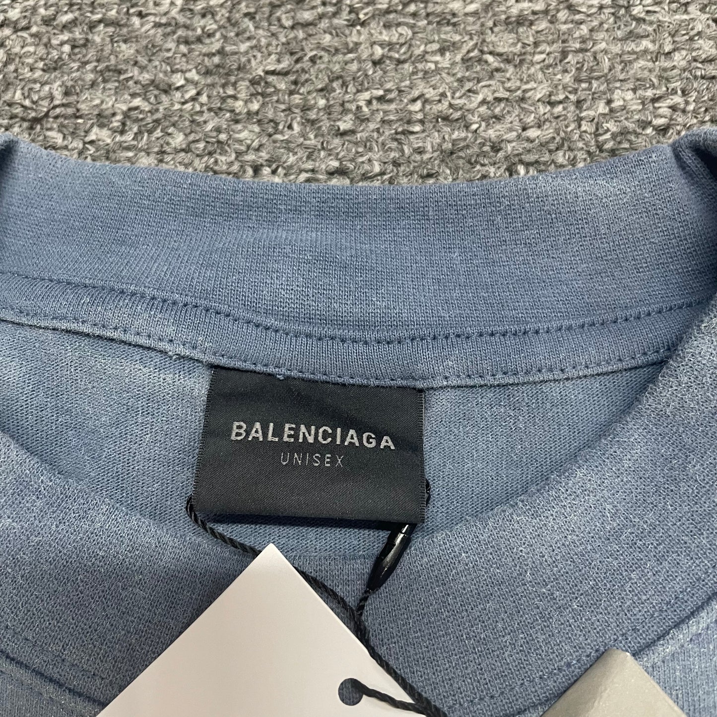 Balenciaga Back Embroidered Logo T-Shirt