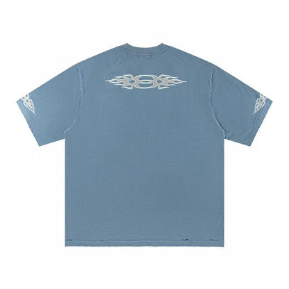 Balenciaga Flame Logo T-Shirt