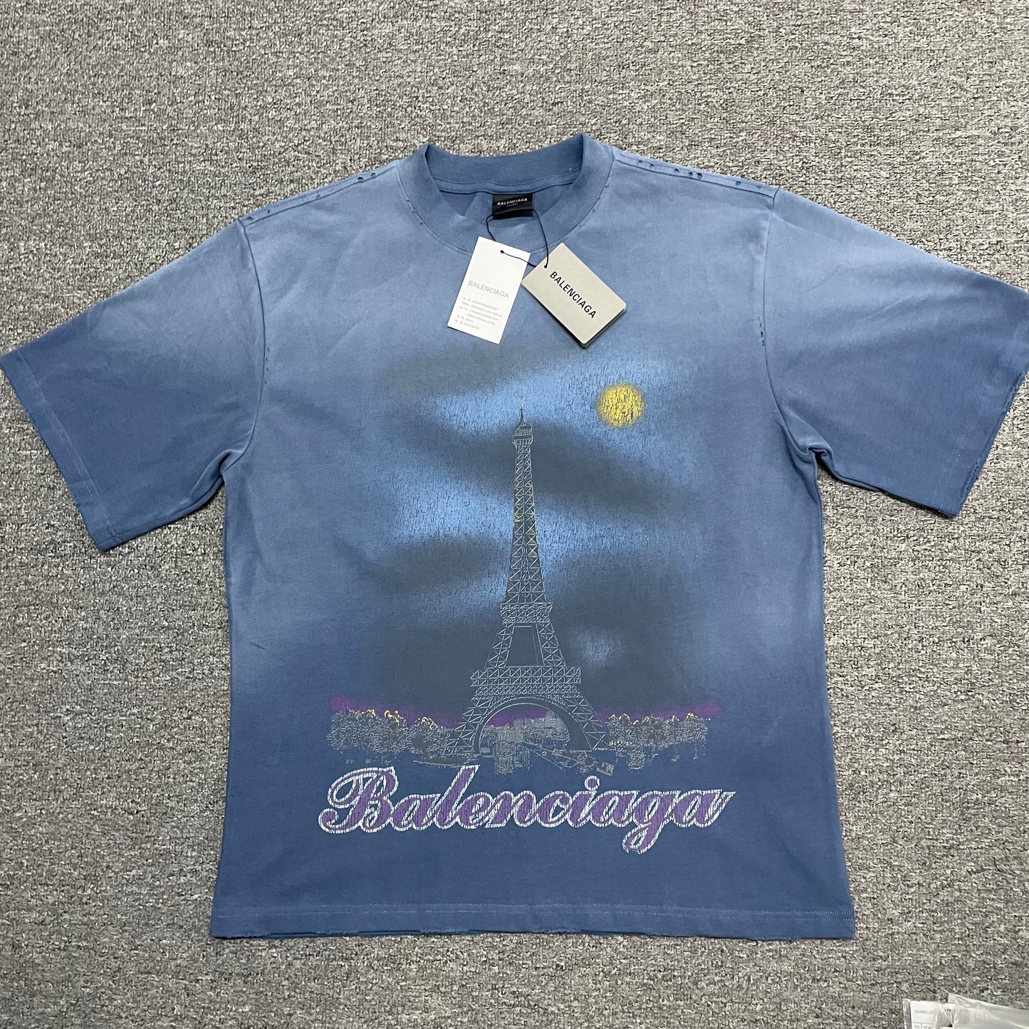 Balenciaga Paris Moon Oversized T-Shirt