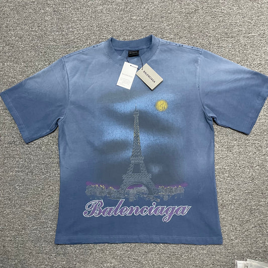 Balenciaga Paris Moon Oversized T-Shirt