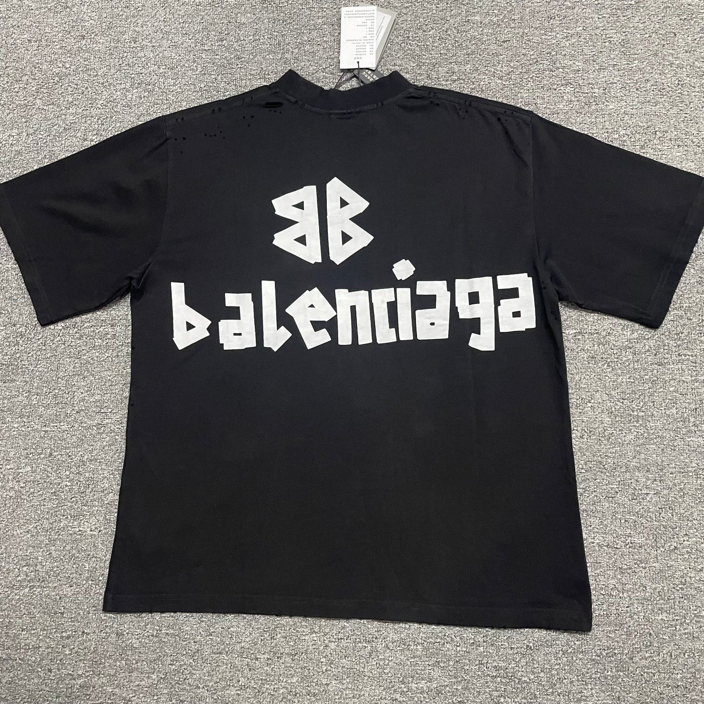 Balenciaga Tape Type Medium Fit T-Shirt