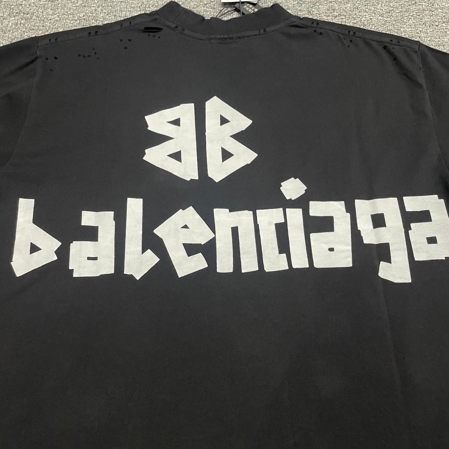 Balenciaga Tape Type Medium Fit T-Shirt