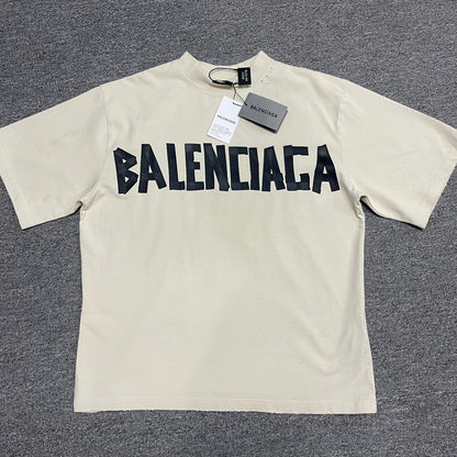 Balenciaga Tape Type Medium Fit T-Shirt
