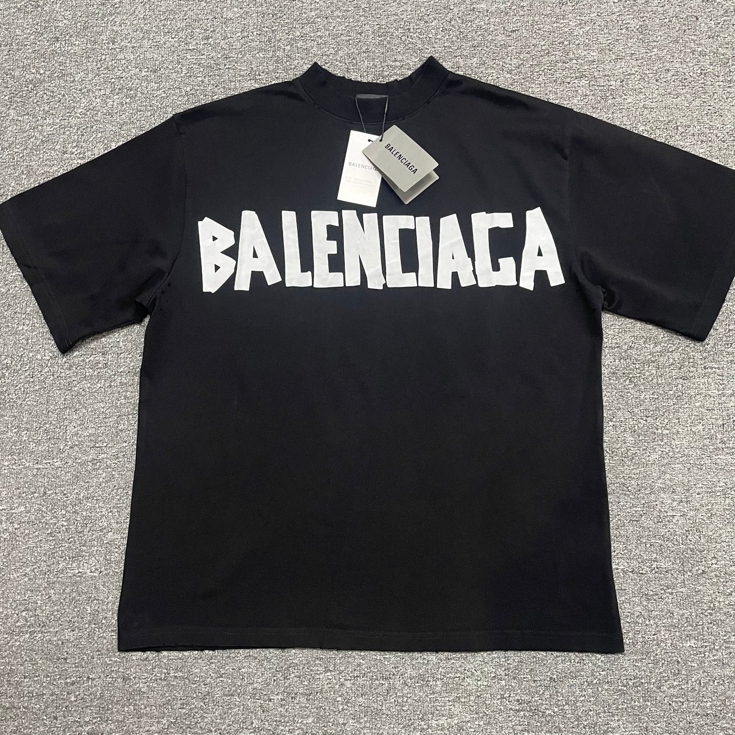Balenciaga Tape Type Medium Fit T-Shirt
