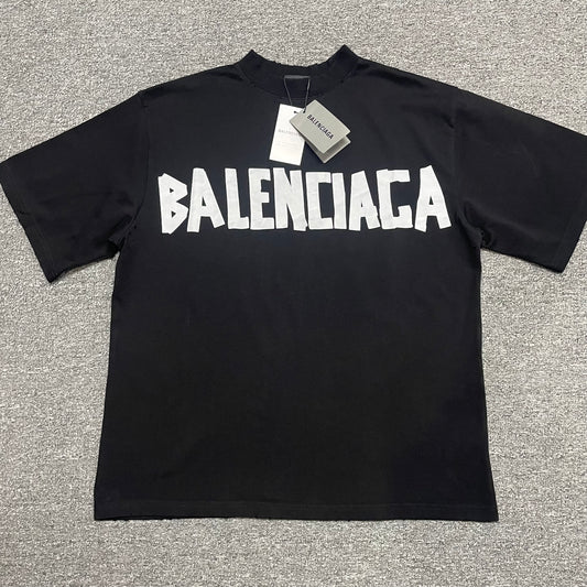Balenciaga Tape Type Medium Fit T-Shirt