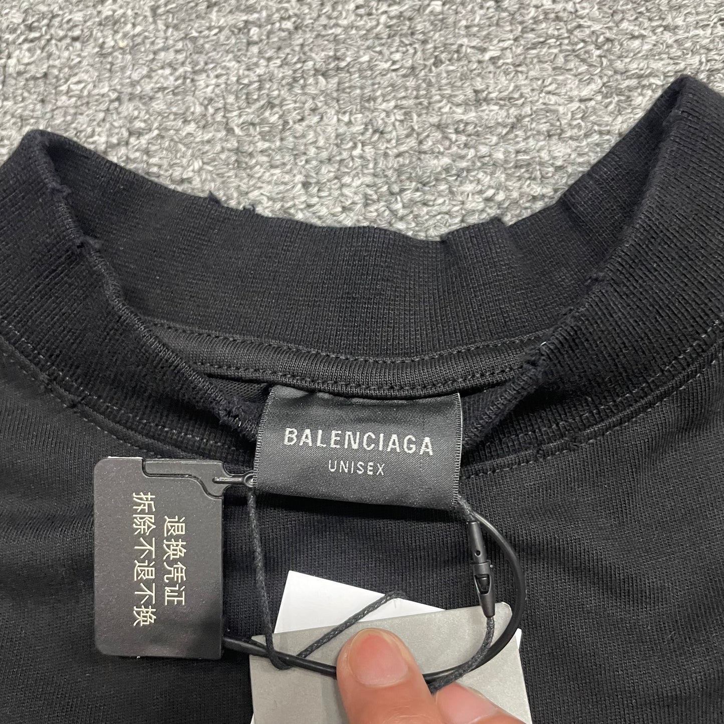 Balenciaga Tape Type Medium Fit T-Shirt