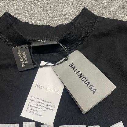 Balenciaga Tape Type Medium Fit T-Shirt