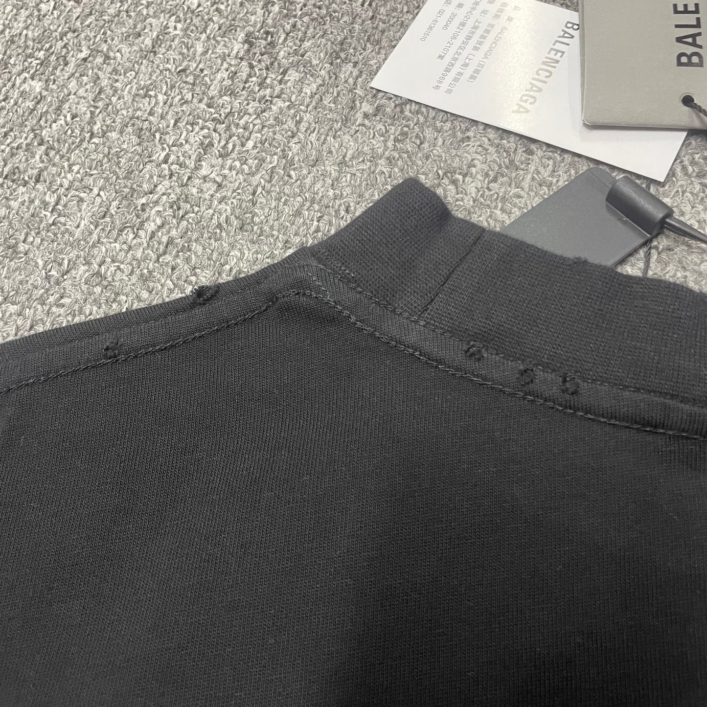 Balenciaga Stencil Type Medium Fit T-Shirt