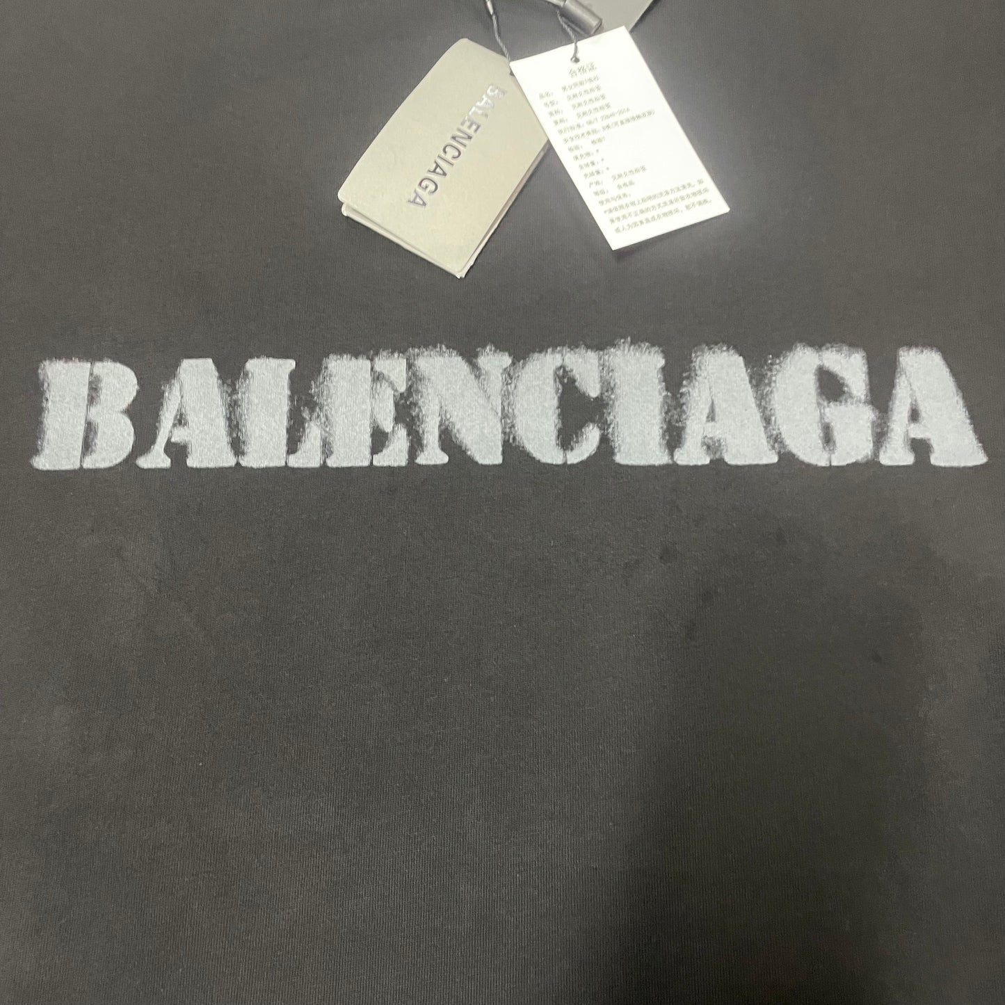 Balenciaga Stencil Type Medium Fit T-Shirt