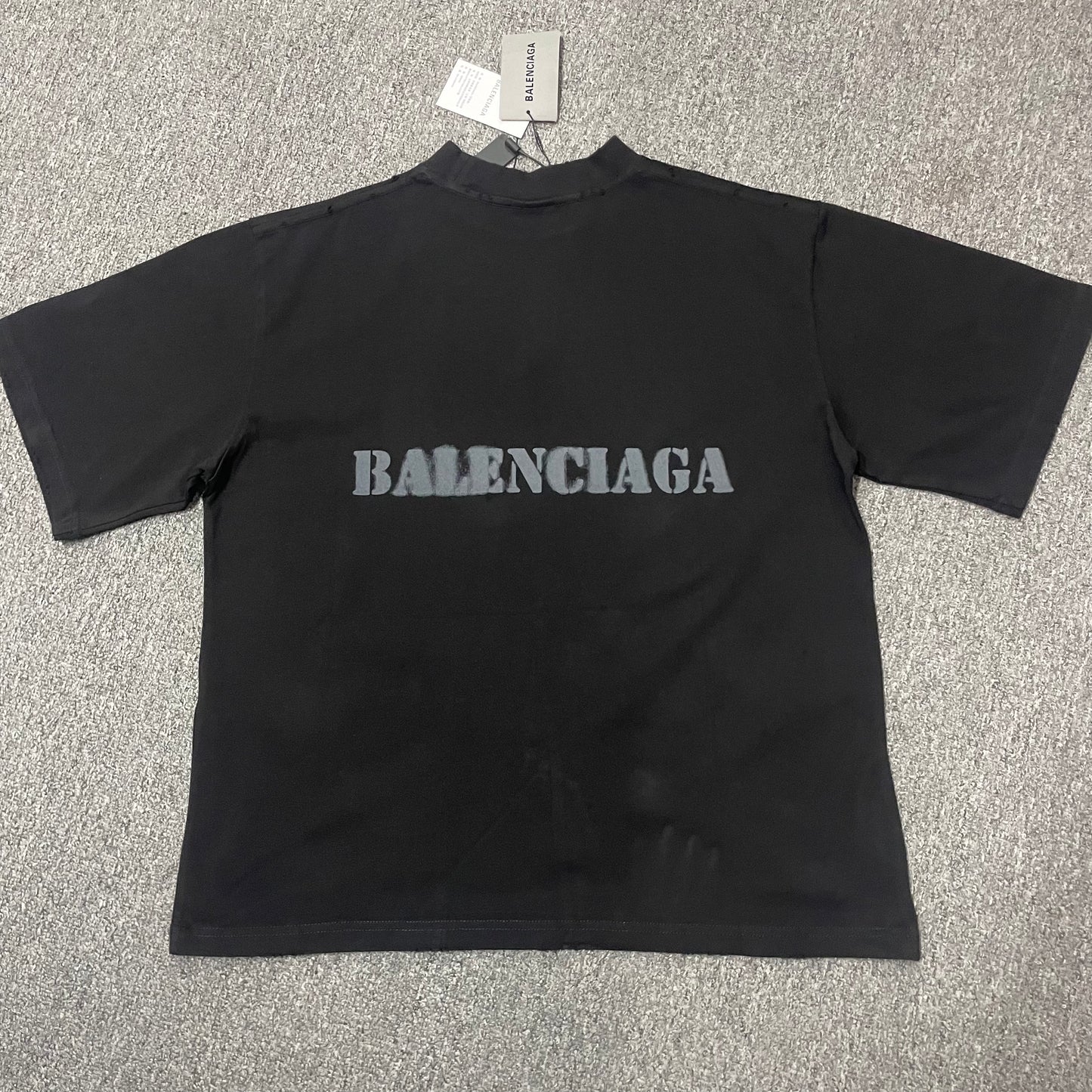 Balenciaga Stencil Type Medium Fit T-Shirt