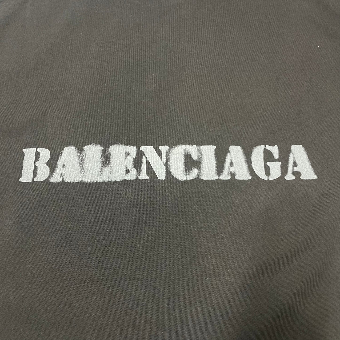 Balenciaga Stencil Type Medium Fit T-Shirt