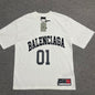 Balenciaga Basketball Series Oversized T-Shirt