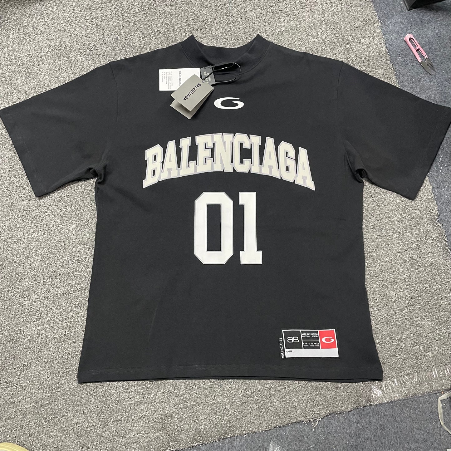Balenciaga Basketball Series Oversized T-Shirt