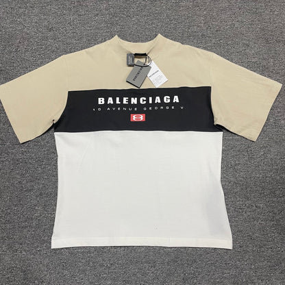Balenciaga Unity Sport Colour Block Large Fit T-Shirt