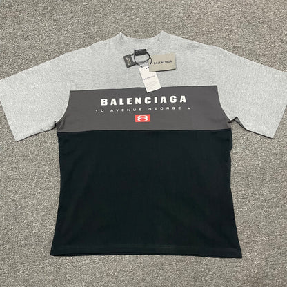 Balenciaga Unity Sport Colour Block Large Fit T-Shirt