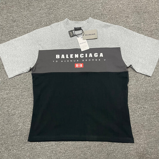 Balenciaga Unity Sport Colour Block Large Fit T-Shirt