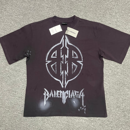 Balenciaga Metal BB Stencil T-Shirt