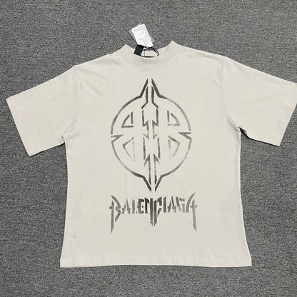 Balenciaga Metal BB Stencil T-Shirt