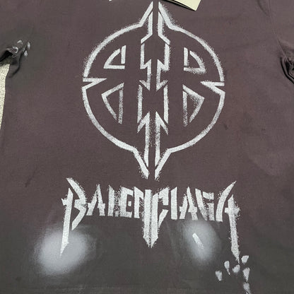 Balenciaga Metal BB Stencil T-Shirt