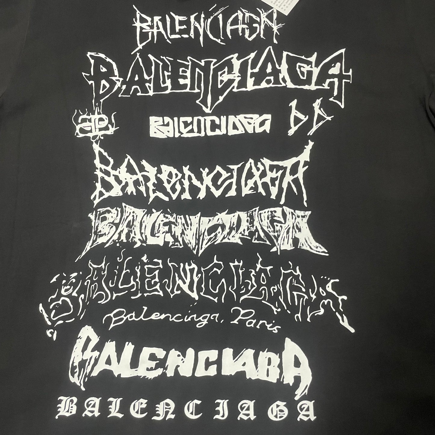 Balenciaga DIY Metal Large Fit T-Shirt