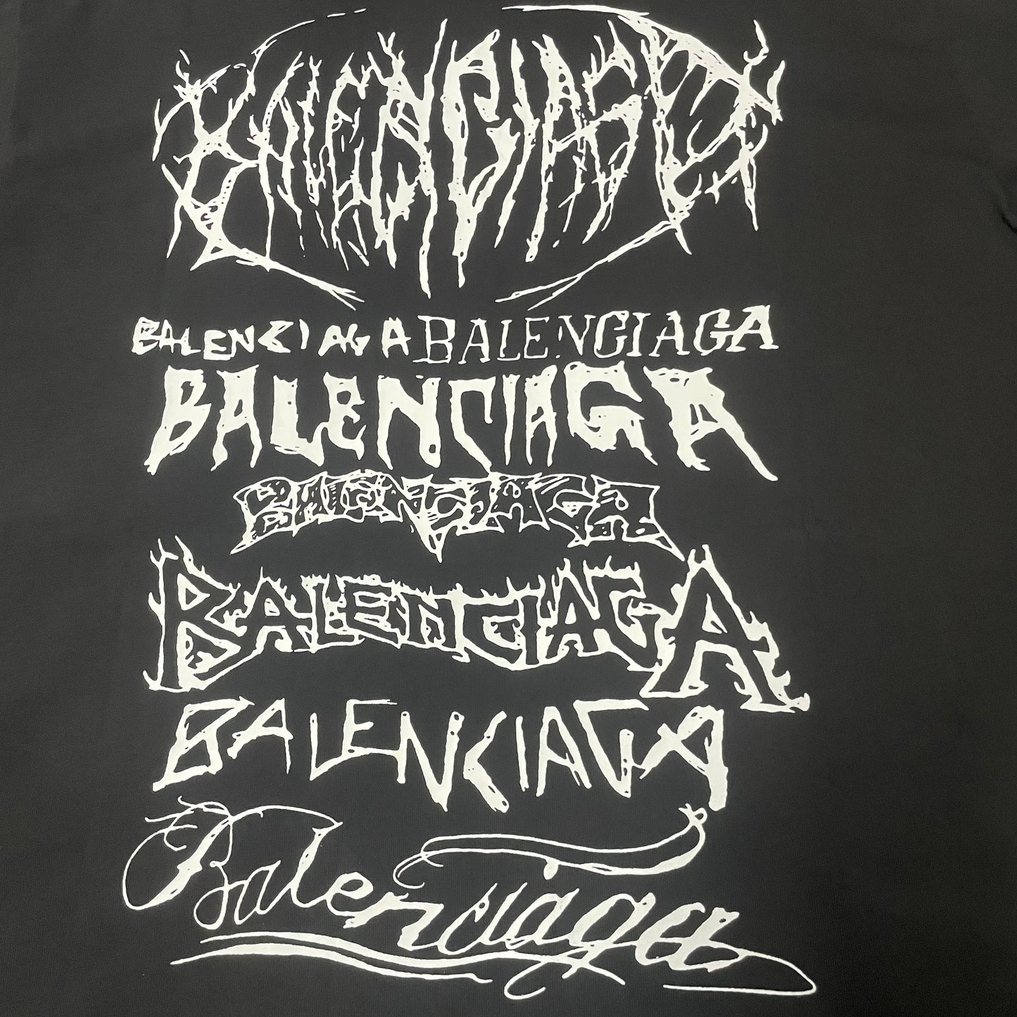 Balenciaga DIY Metal Large Fit T-Shirt
