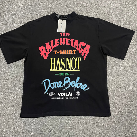 Balenciaga "Not Been Done" Oversized Graphic T-Shirt