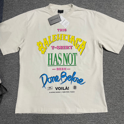 Balenciaga "Not Been Done" Oversized Graphic T-Shirt