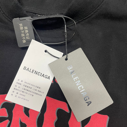 Balenciaga "Not Been Done" Oversized Graphic T-Shirt