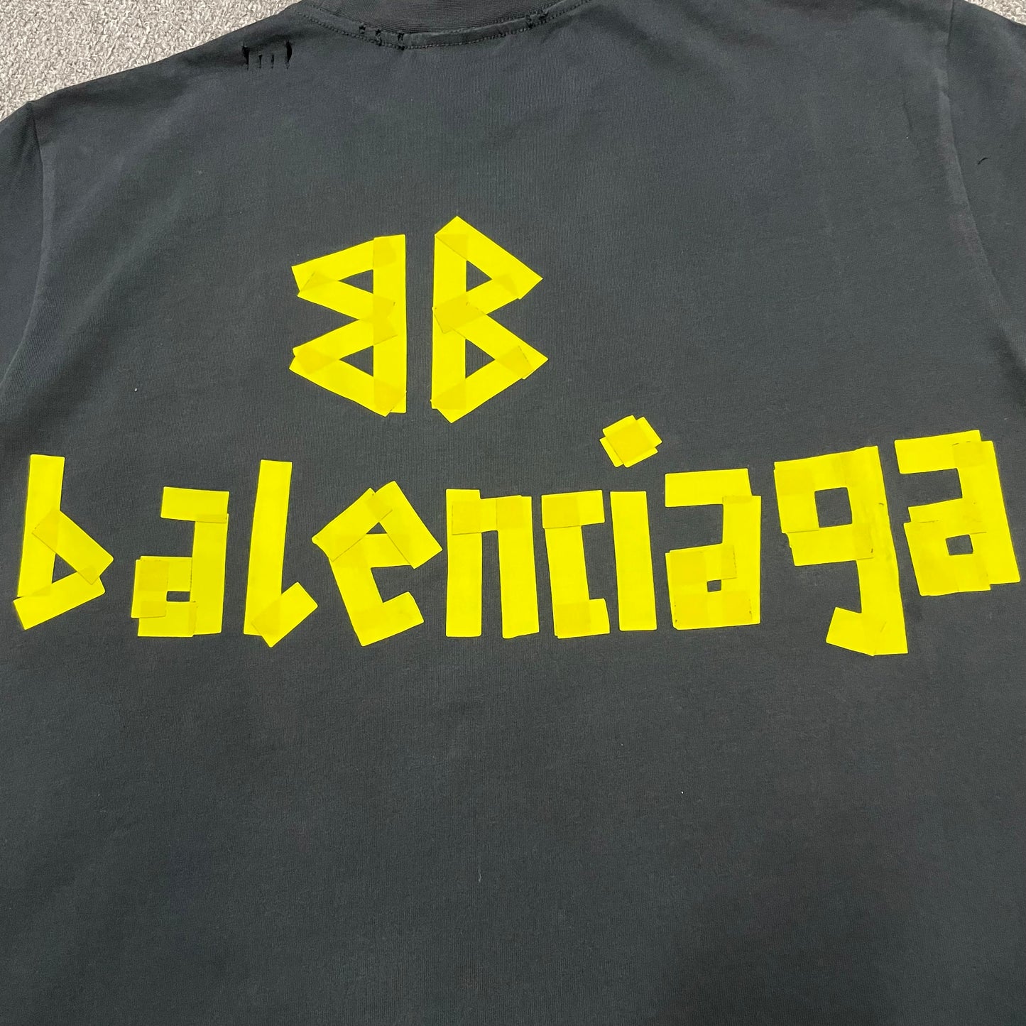 Balenciaga Tape Type Medium Fit T-Shirt