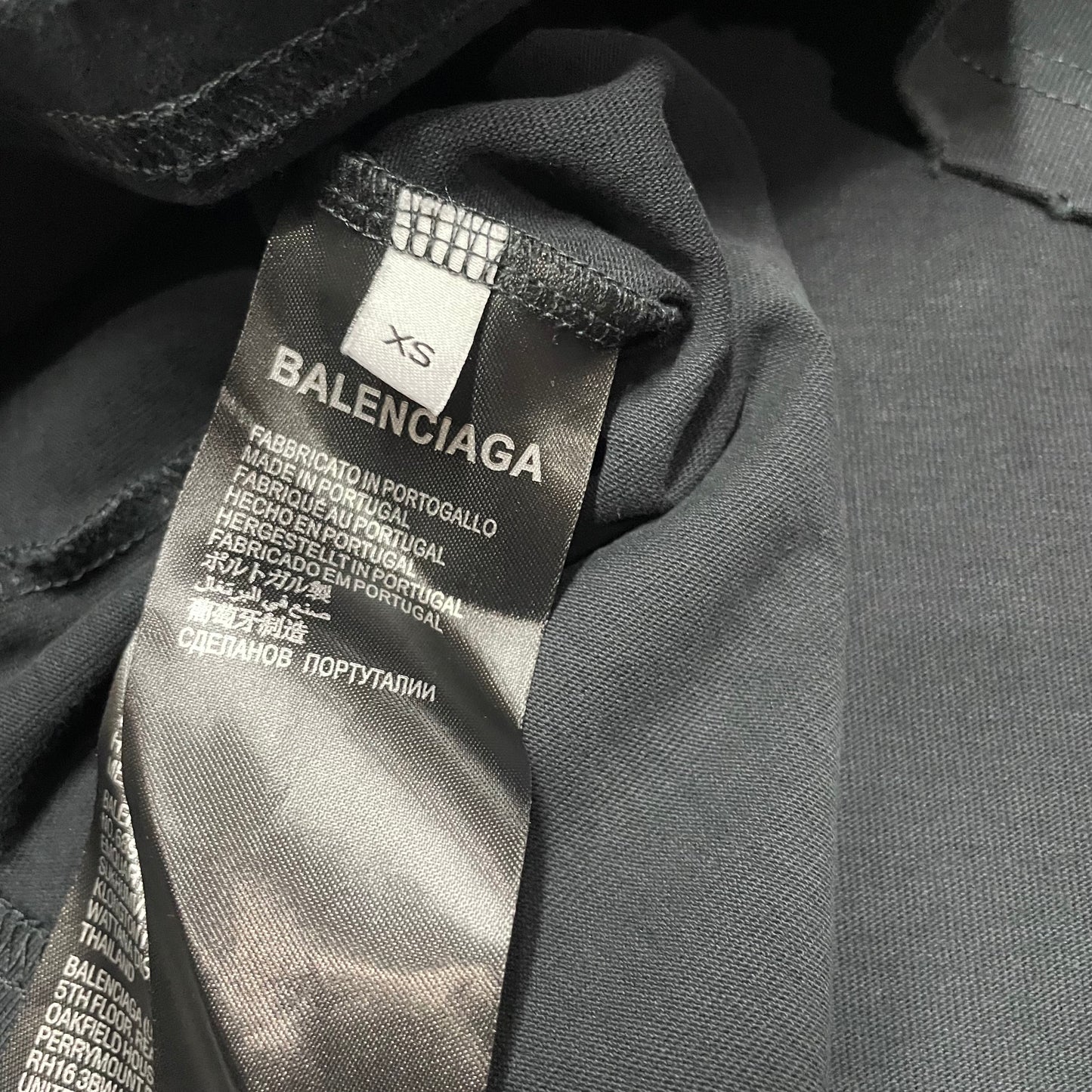 Balenciaga Tape Type Medium Fit T-Shirt