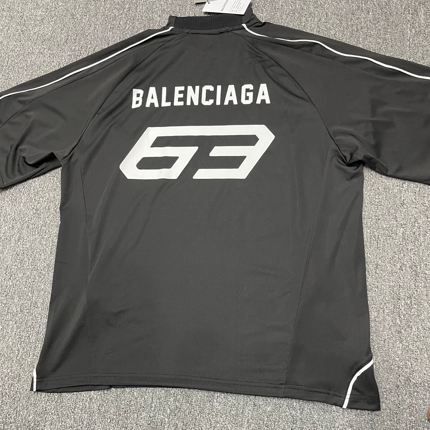 Balenciaga Automobili Lamborghini Oversized Soccer T-Shirt