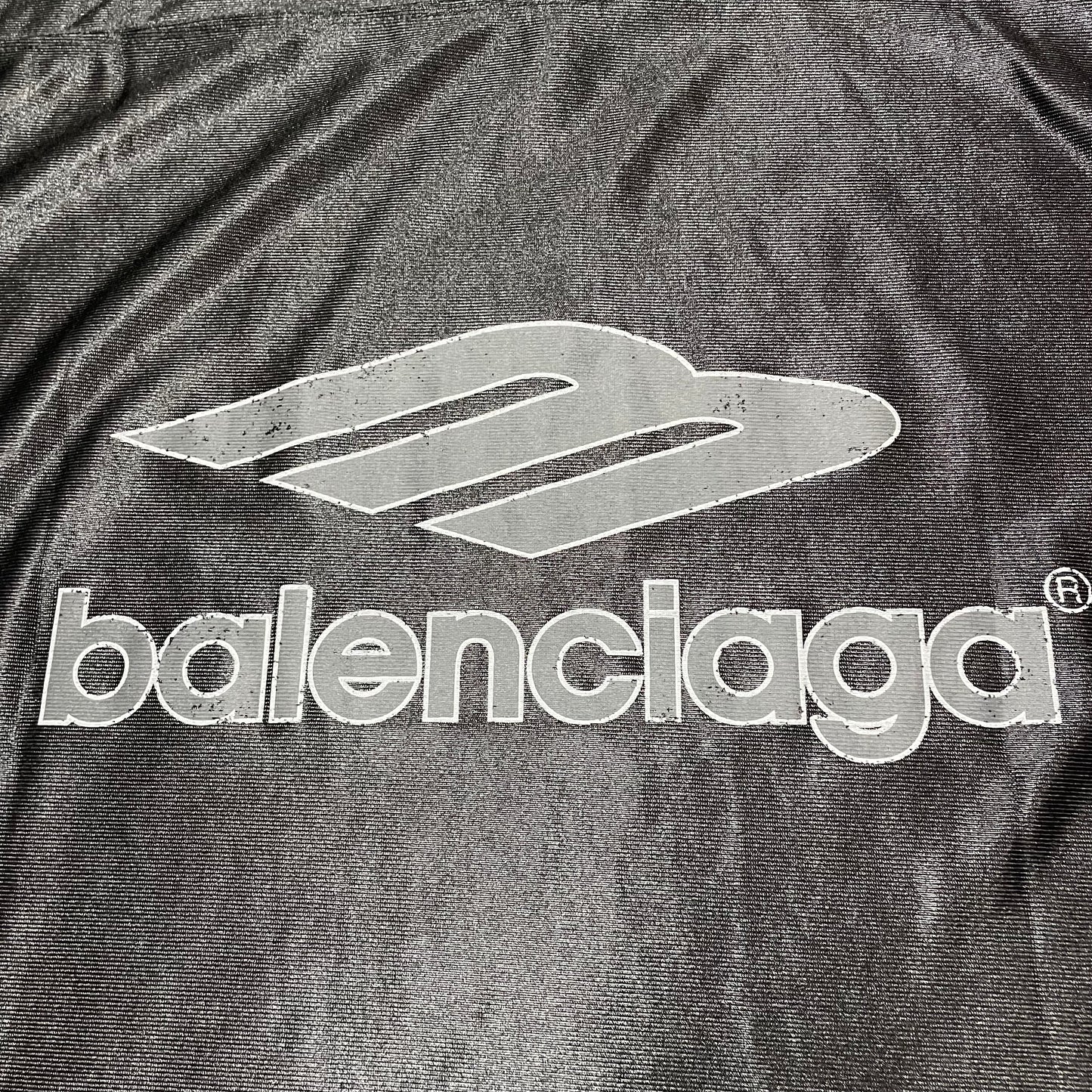 Balenciaga 3B Football V-Neck Oversized T-Shirt / Jersey