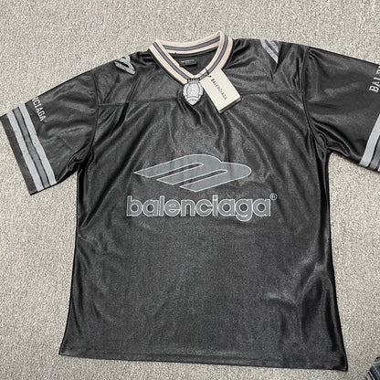 Balenciaga 3B Football V-Neck Oversized T-Shirt / Jersey