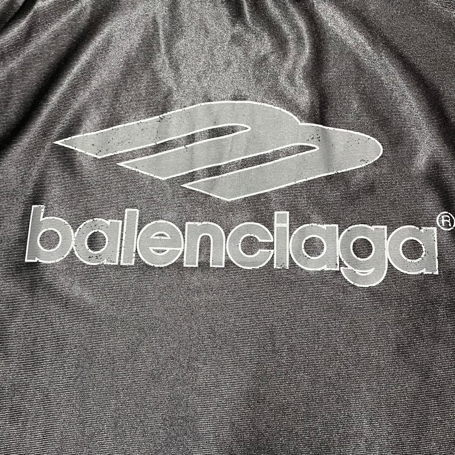 Balenciaga 3B Football V-Neck Oversized T-Shirt / Jersey