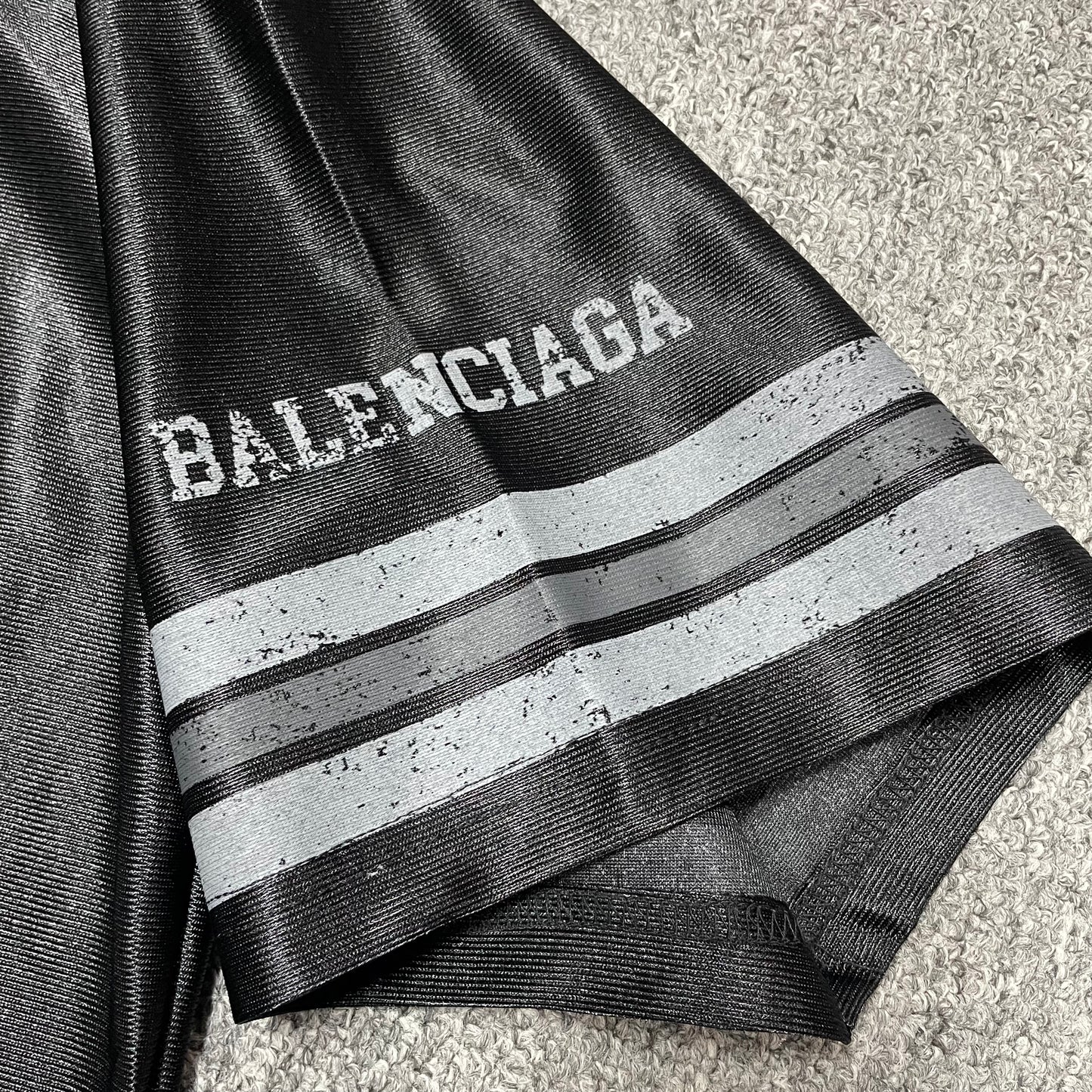 Balenciaga 3B Football V-Neck Oversized T-Shirt / Jersey
