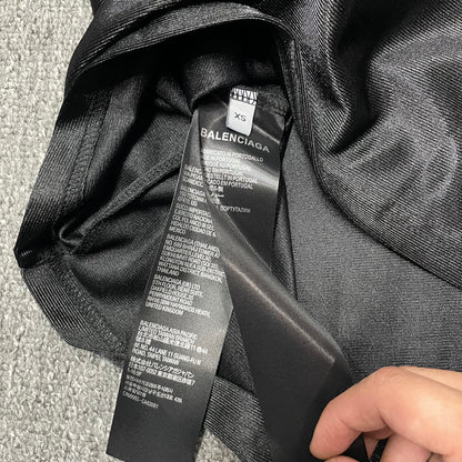 Balenciaga 3B Football V-Neck Oversized T-Shirt / Jersey