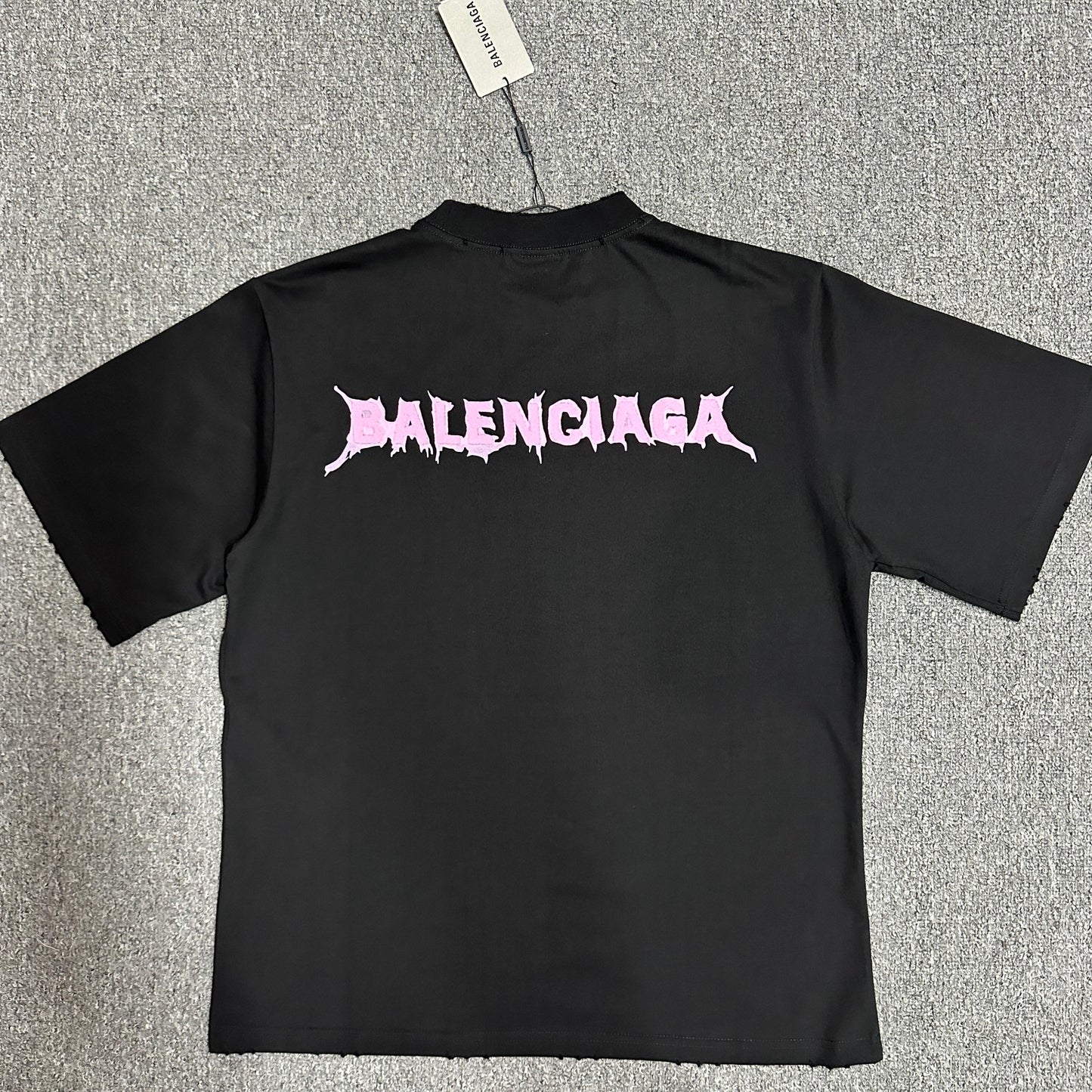 Balenciaga DIY Metal Logo Short-Sleeve T-Shirt