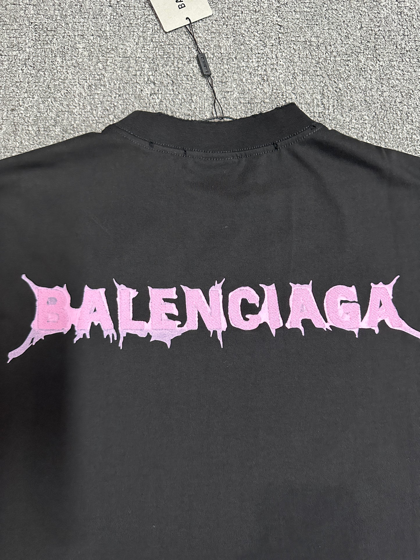 Balenciaga DIY Metal Logo Short-Sleeve T-Shirt