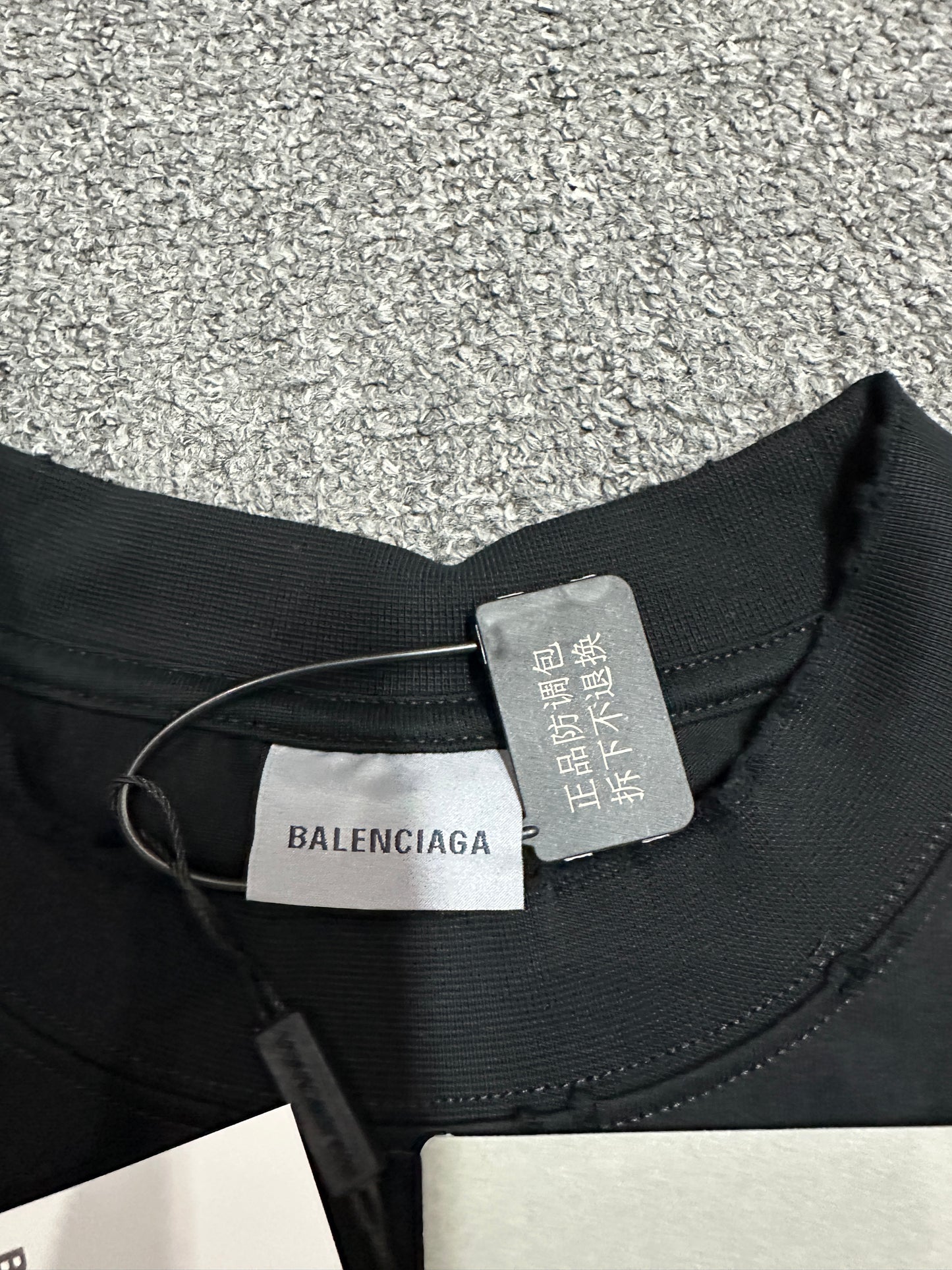 Balenciaga Vintage Holiday Graphic Print T-Shirt