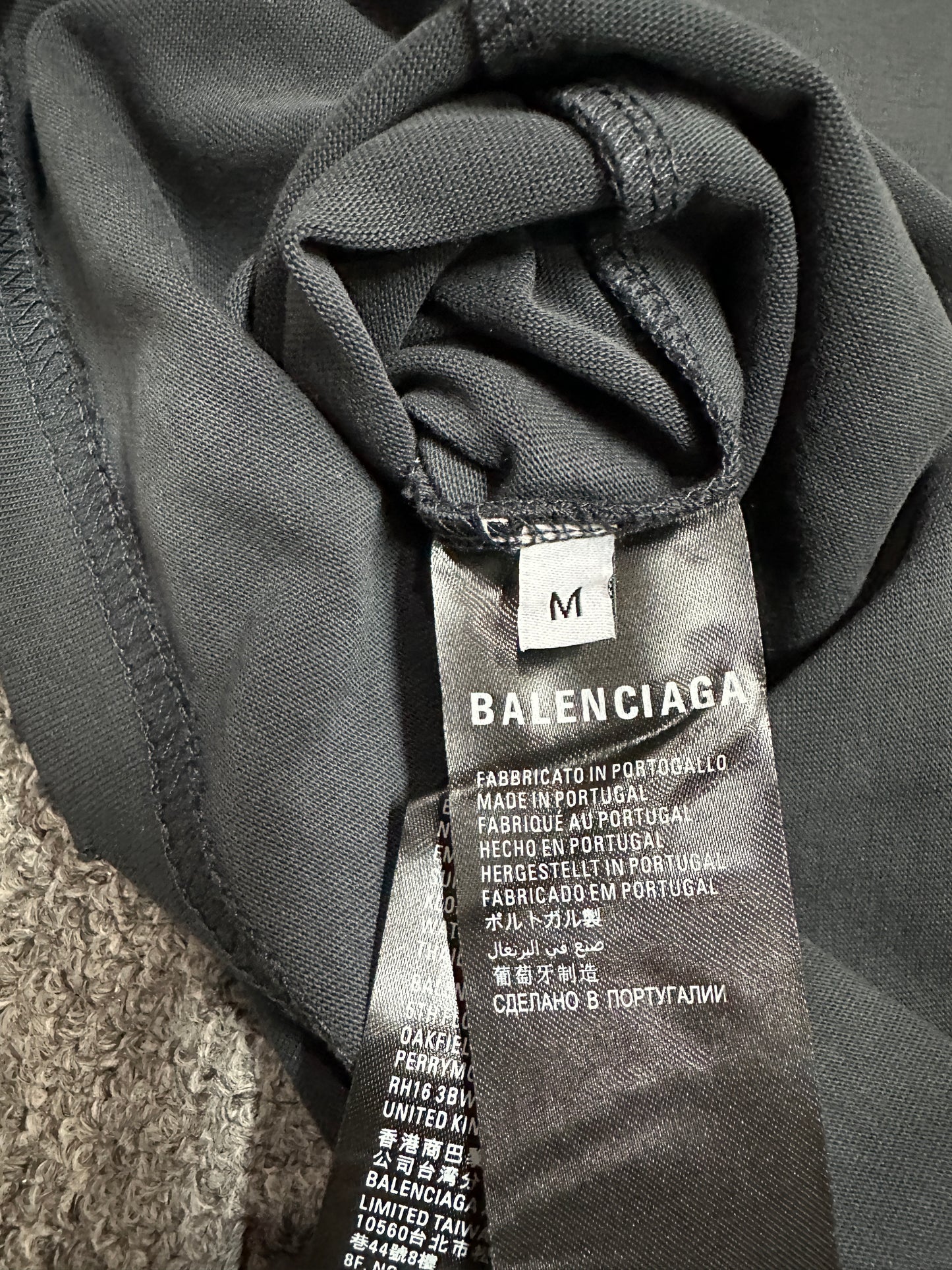 Balenciaga "The Address" Medium Fit T-Shirt