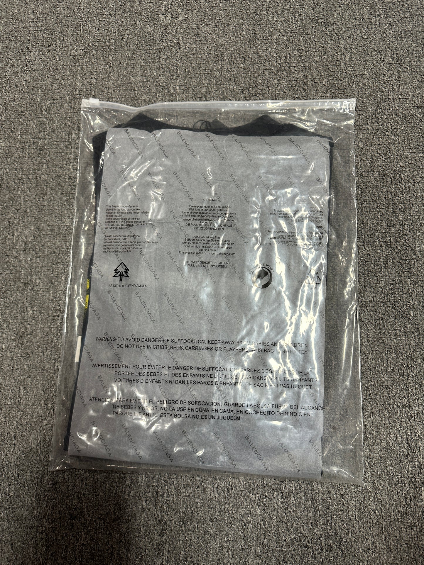 Balenciaga "The Address" Medium Fit T-Shirt