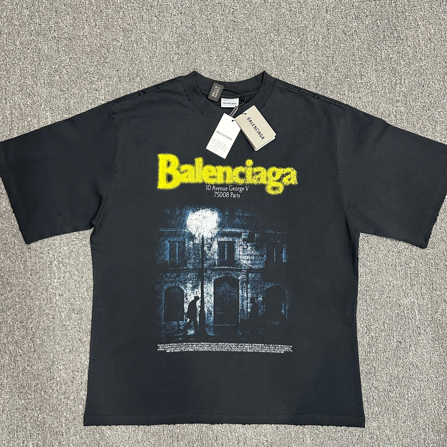 Balenciaga "The Address" Medium Fit T-Shirt