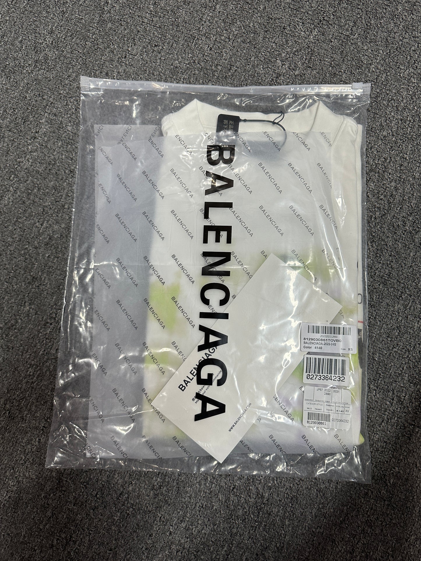 Balenciaga "The Window" Medium Fit T-Shirt