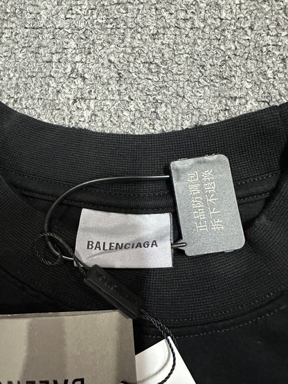 Balenciaga Messy Spray Medium Fit T-Shirt