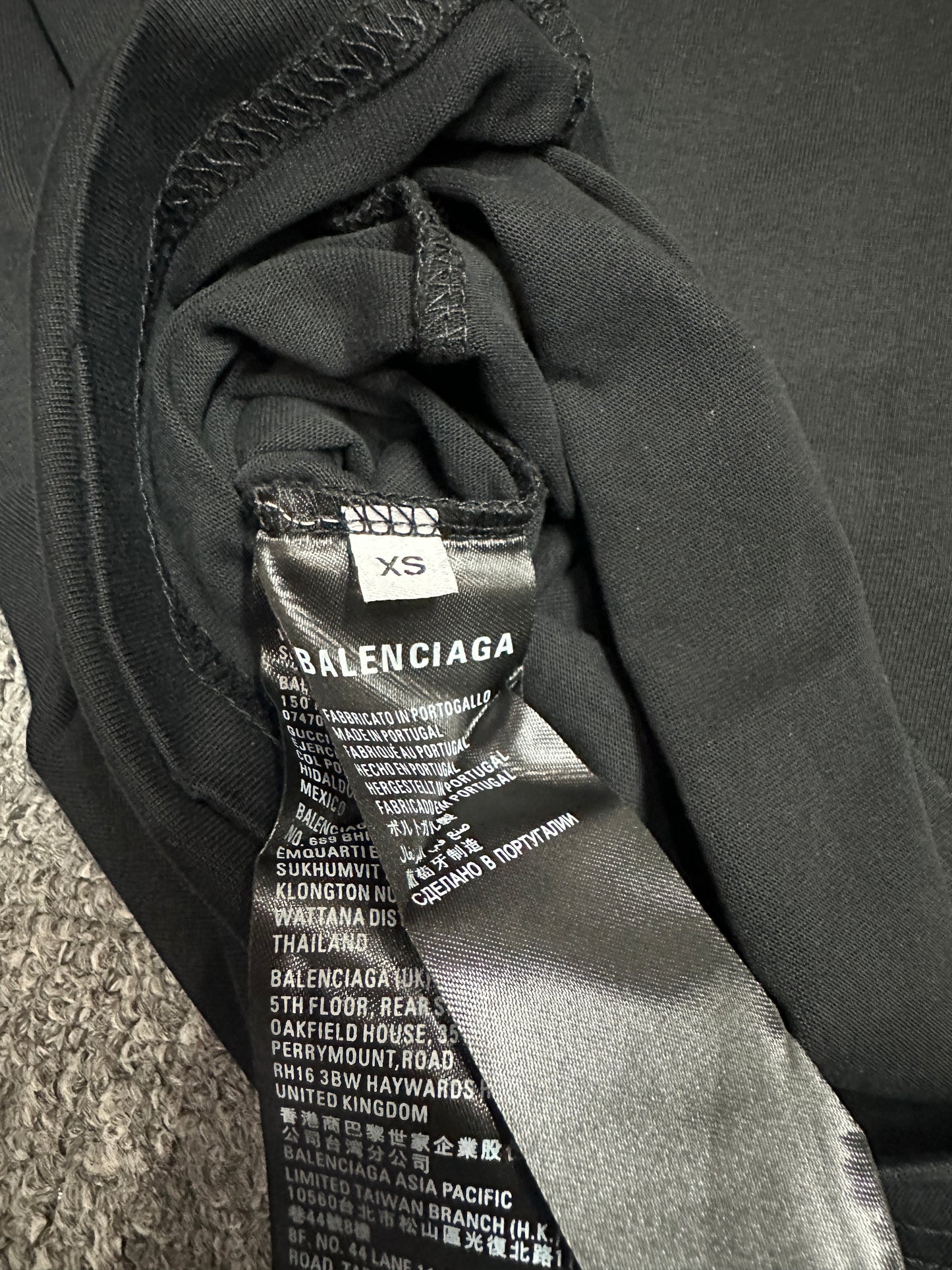 Balenciaga Salon De Couture Medium Fit T-Shirt
