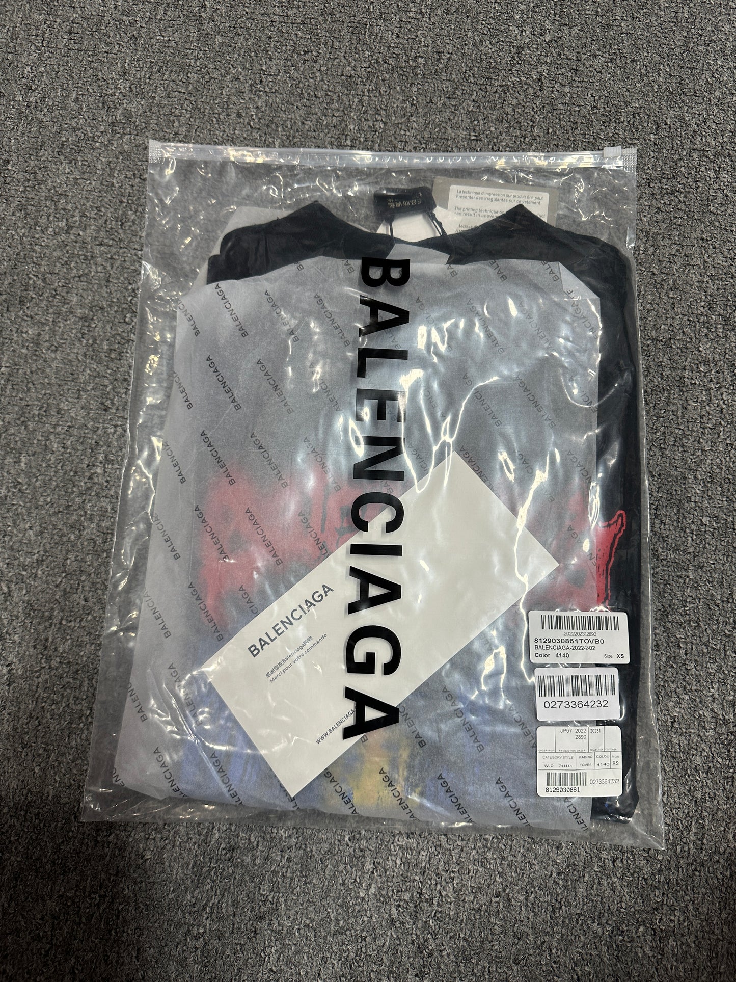 Balenciaga Salon De Couture Medium Fit T-Shirt